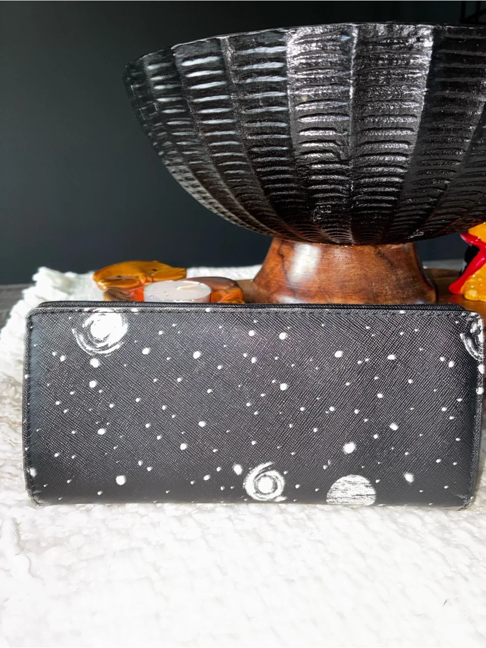 Marc by Marc Jacobs Black & White Space-Print Wallet
